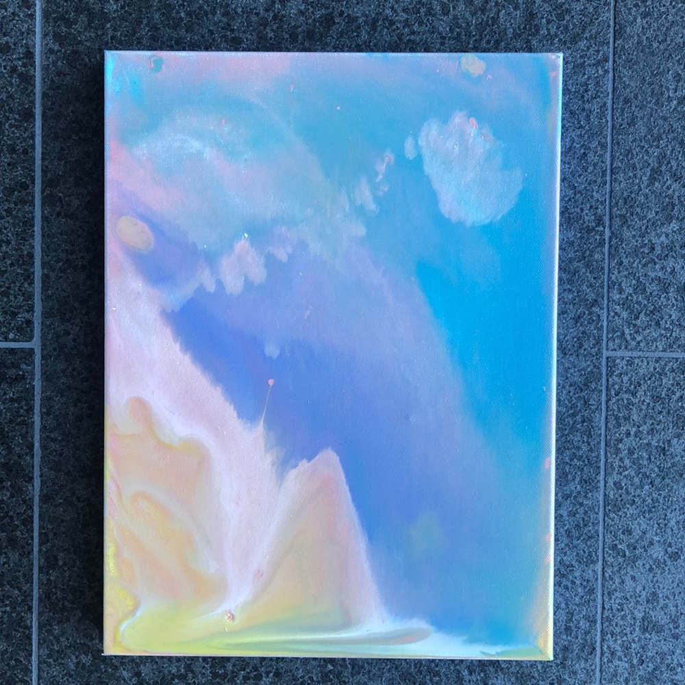 12 X 16” Acrylic Painting for Home Decor 🌊 - Picture 3 of 7